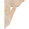 Ekena Millwork Traditional Traditional Smooth Bracket w/ Offset Brace, Douglas Fir, 7 1/2"W x 18"D x 26"H BKT0806X18X26TRA01SDF - alternate 2